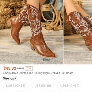 Cowgirl boots